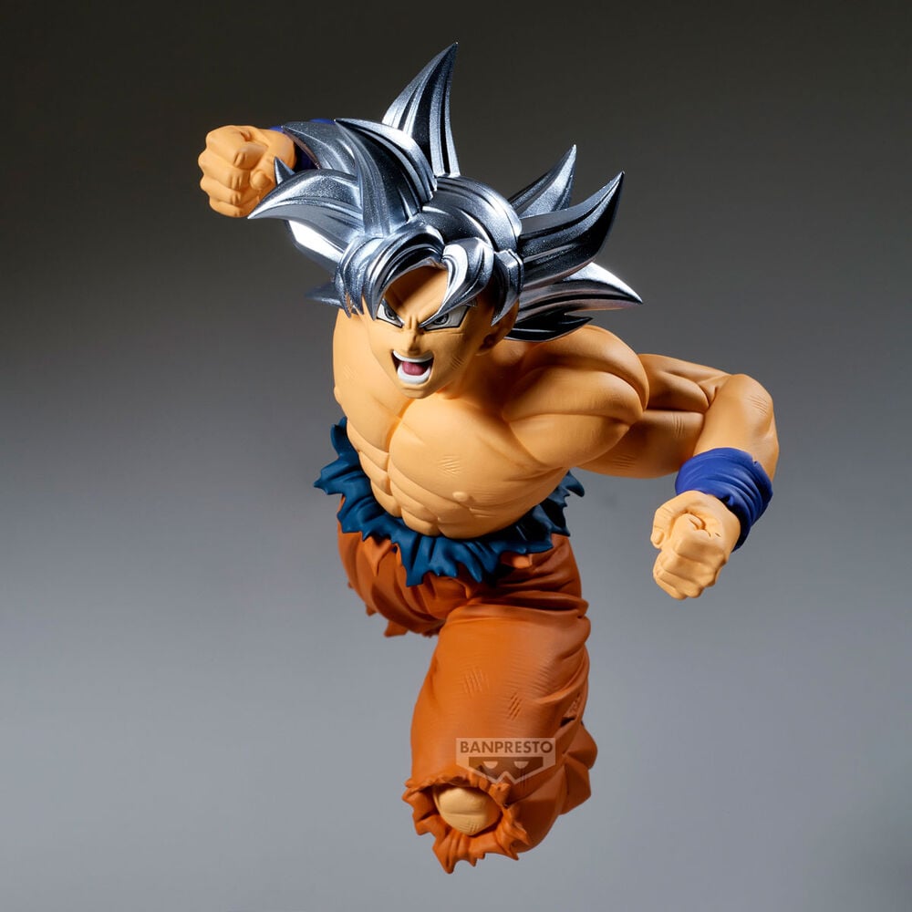 Figura Son Goku Ultra Instinct Match Makers Dragon Ball Super 13cm BANPRESTO