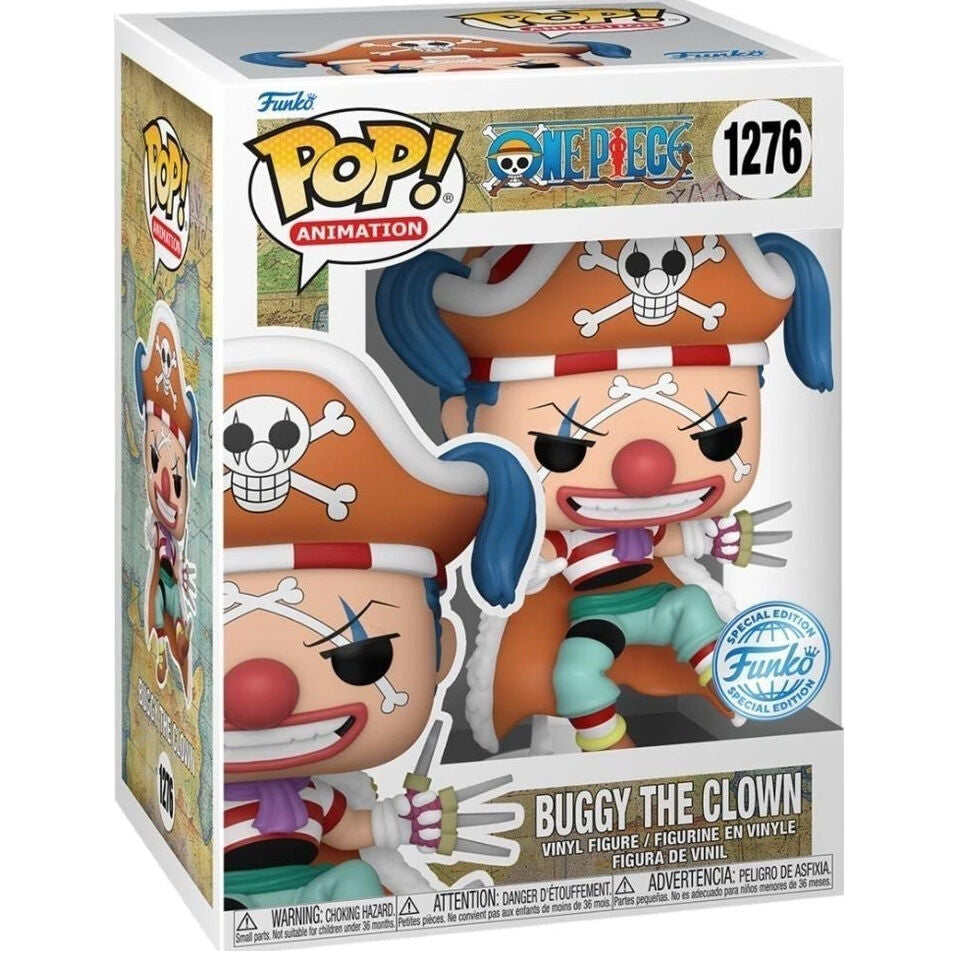 Figura POP One Piece Buggy the Clown Exclusive FUNKO
