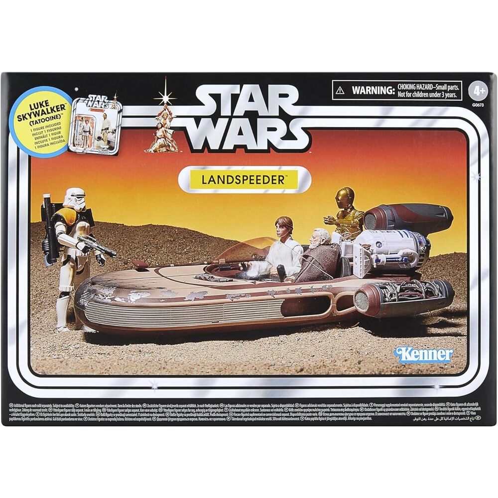 Figura Luke Skywalker + Landspeeder Star Wars HASBRO