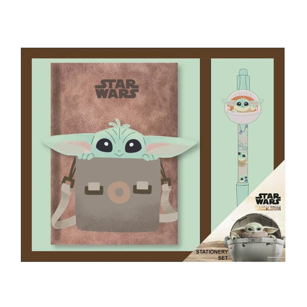 Set papeleria The Mandalorian Grogu Star Wars CERDÁ