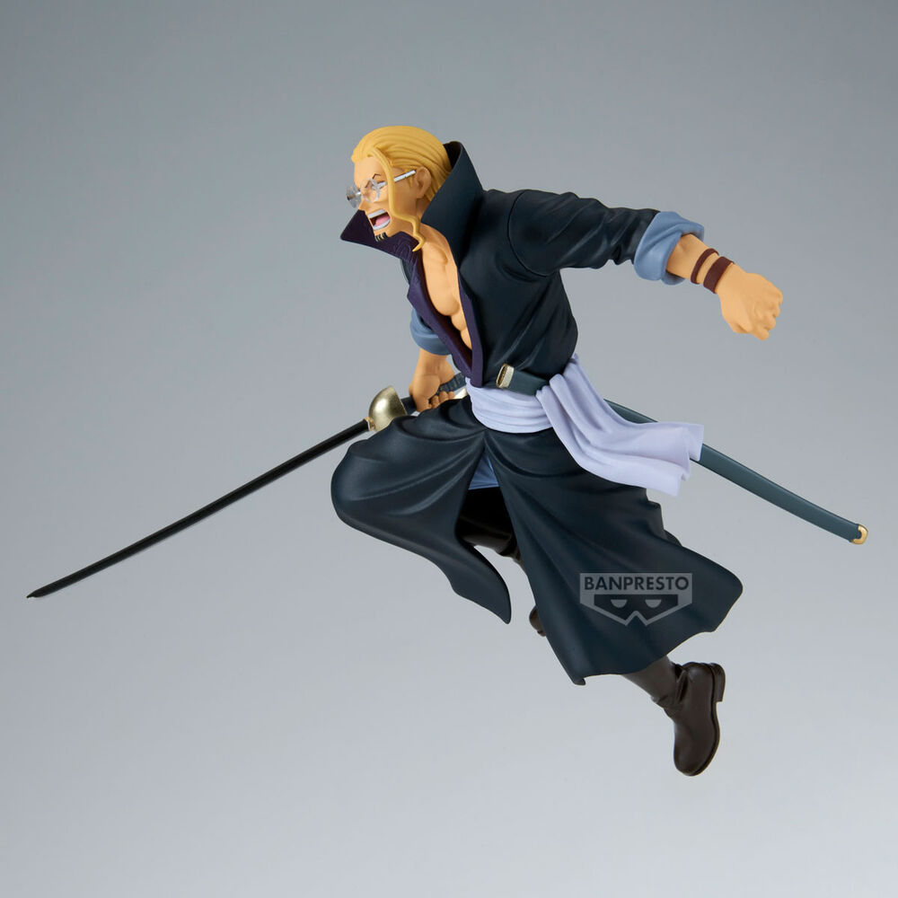 Figura Silvers Rayleight Battle Record One Piece 16cm BANPRESTO
