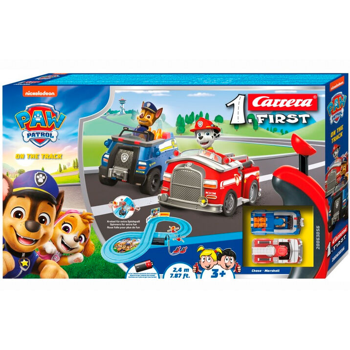 Circuito carreras Chase & Marshall Patrulla Canina Paw Patrol CARRERA