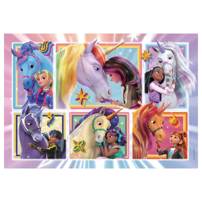 Puzzle Academia de Unicornios 104pzs CLEMENTONI