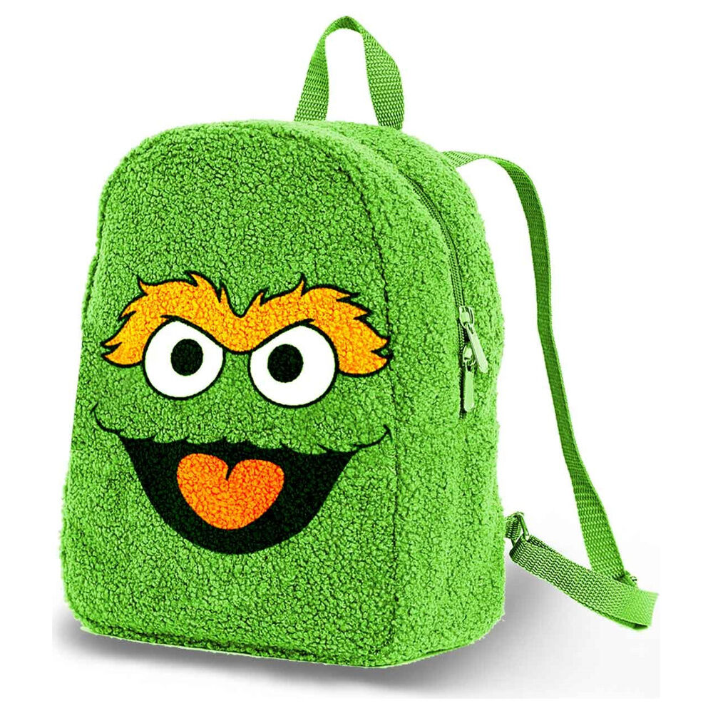 Mochila peluche Oscar Barrio Sesamo 25cm KARACTERMANIA