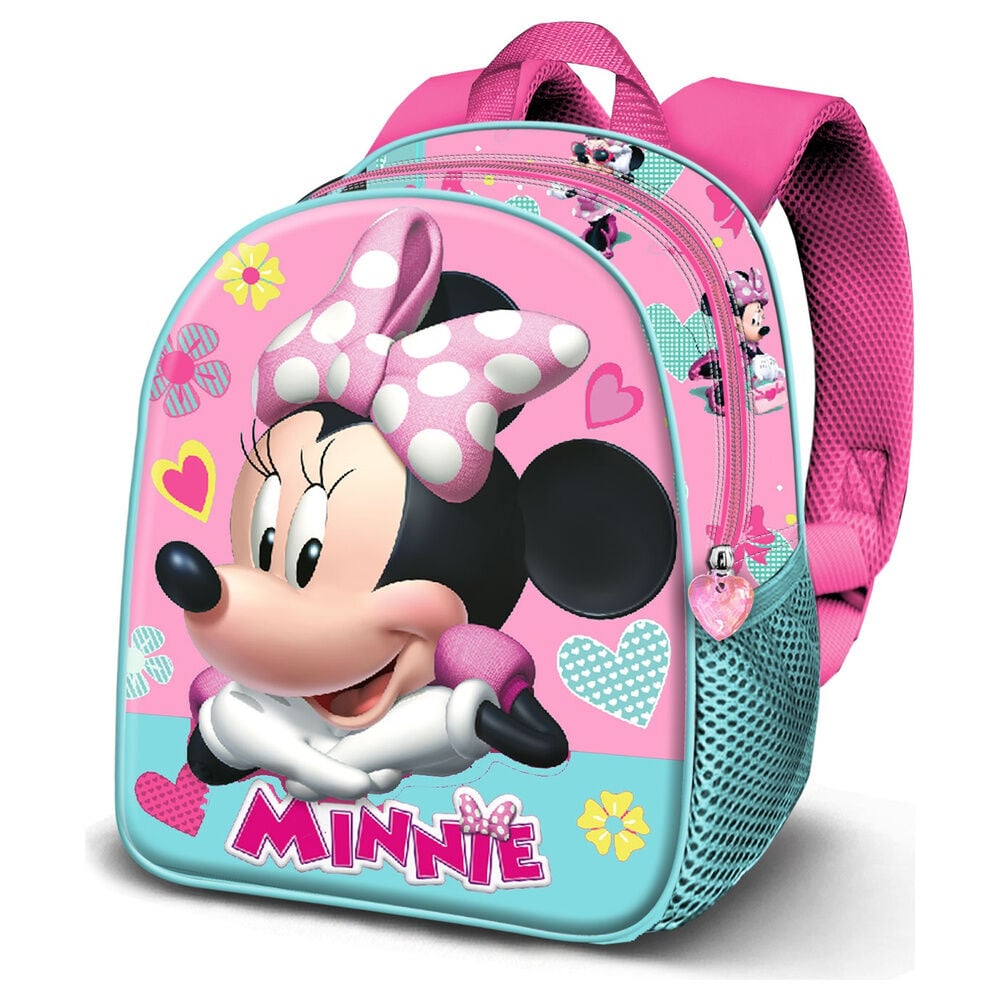 Mochila 3D Charm Minnie Disney 31cm KARACTERMANIA
