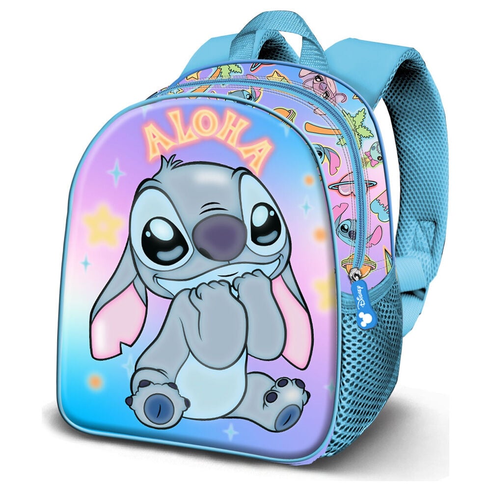 Mochila 3D Aloha Stitch Disney 31cm KARACTERMANIA