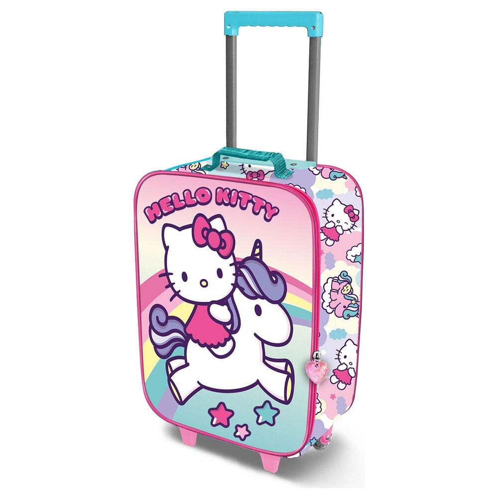 Maleta trolley Unicorn Hello Kitty 46cm KARACTERMANIA