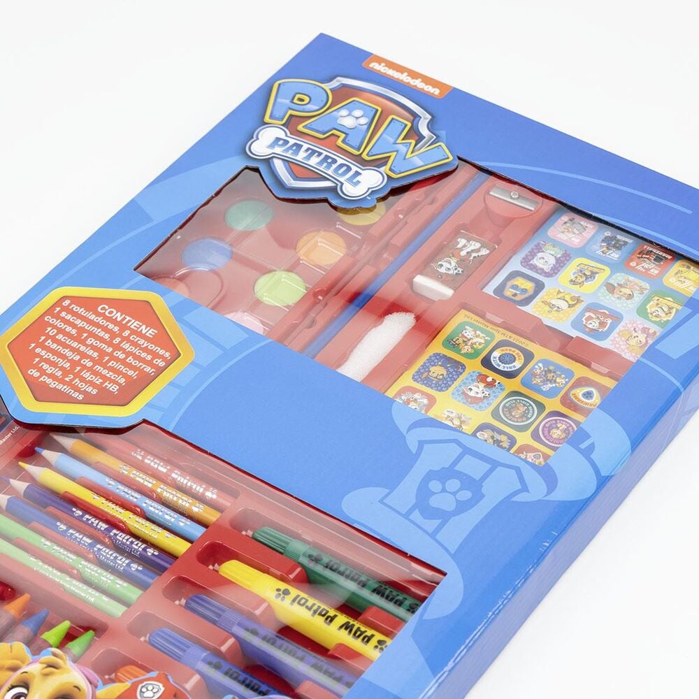 Set papeleria coloreable Patrulla Canina Paw Patrol CERDÁ