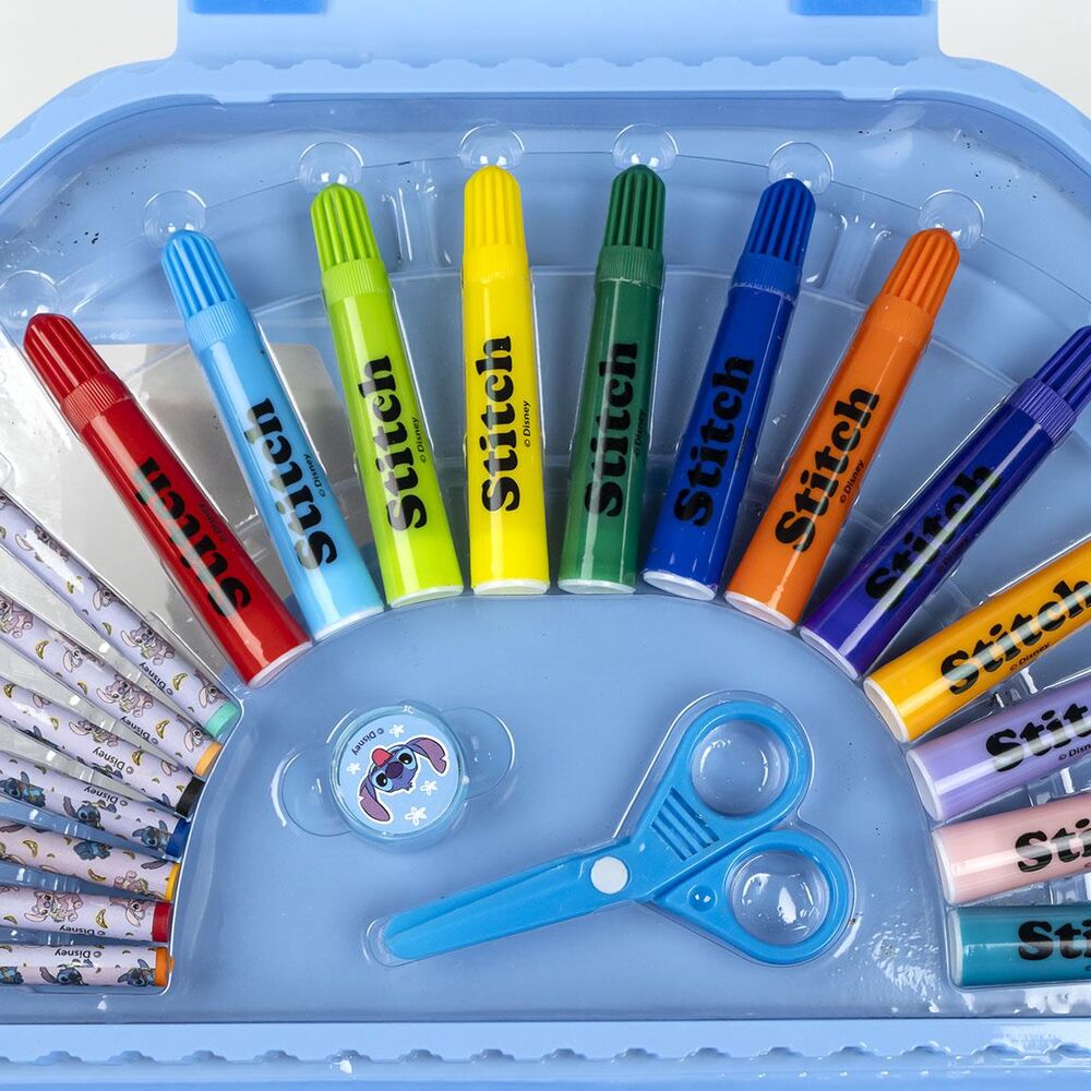 Set Papeleria Stitch Disney 50pzs CERDÁ