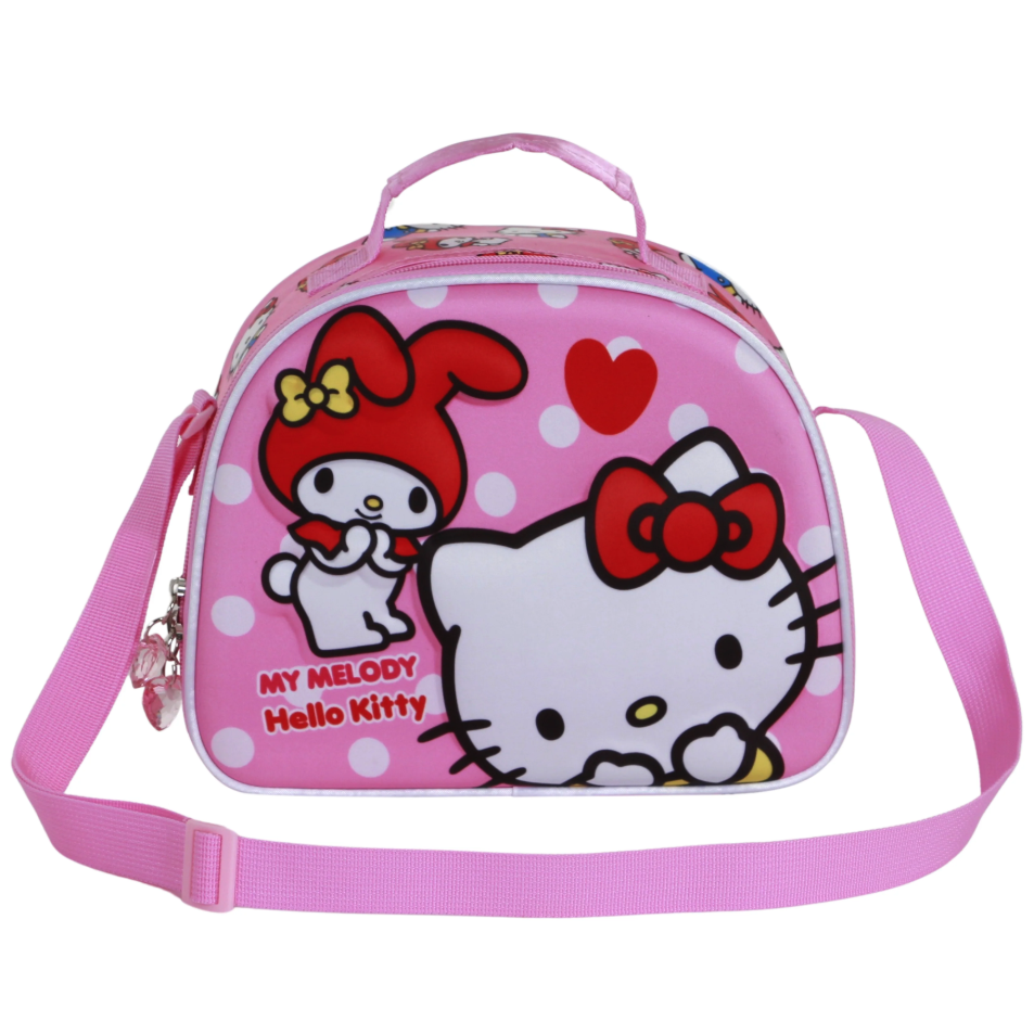Bolsa portameriendas 3D Lovely Hello Kitty and Friends KARACTERMANIA