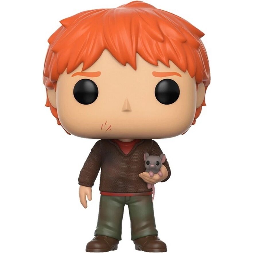 Figura POP Harry Potter Ron Weasley with Scabbers FUNKO