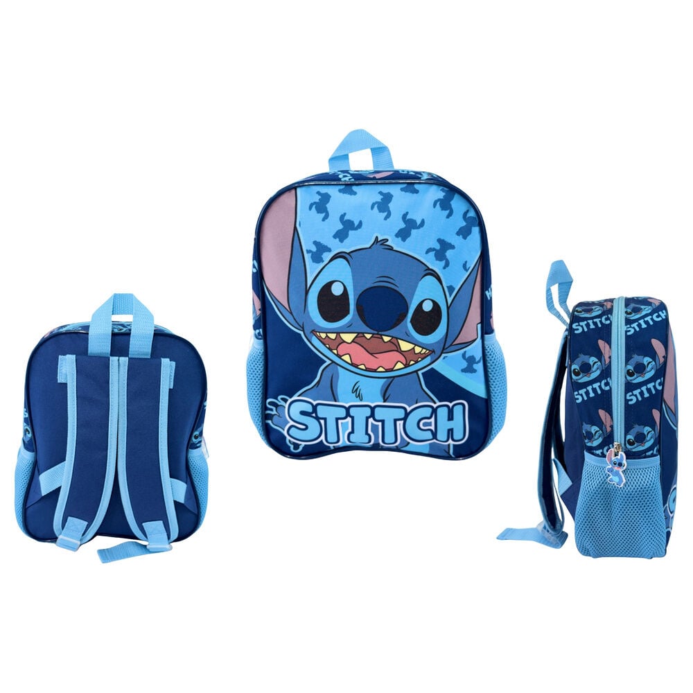Mochila Abstract Stitch Disney 30cm MANENTI