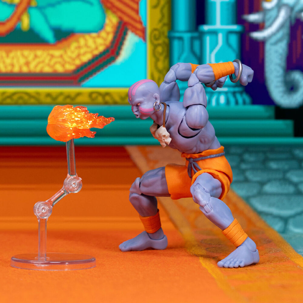 Figura Dhalsim Player 2 Street Fighter II 17cm JADA TOYS