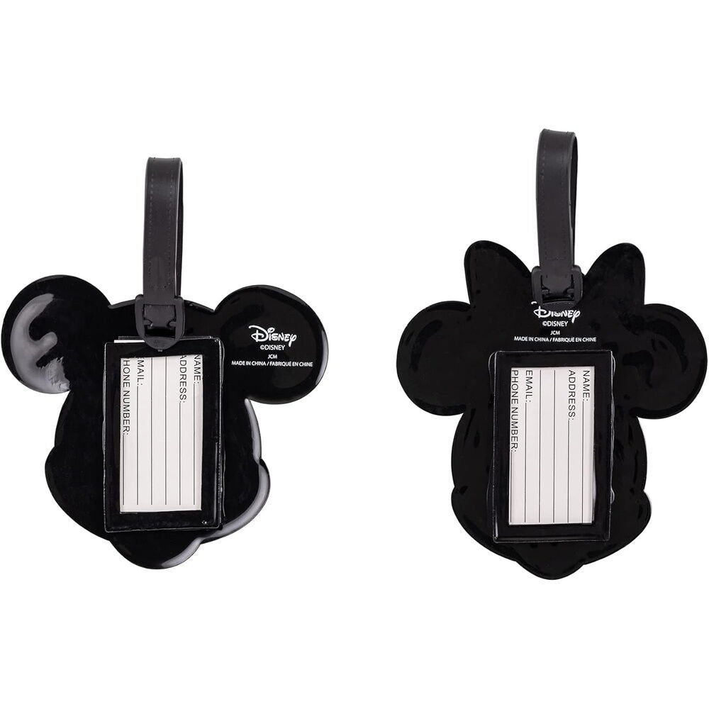 Set 2 Etiquetas de Equipaje Mickey & Minnie Disney PEERS HARDY