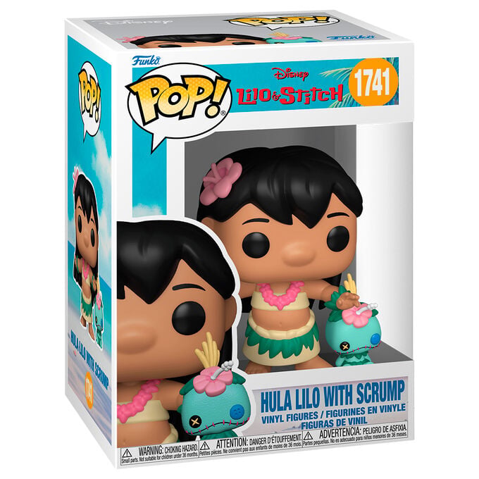 Figura POP Disney Lilo & Stitch Hula Lilo with Scrump FUNKO