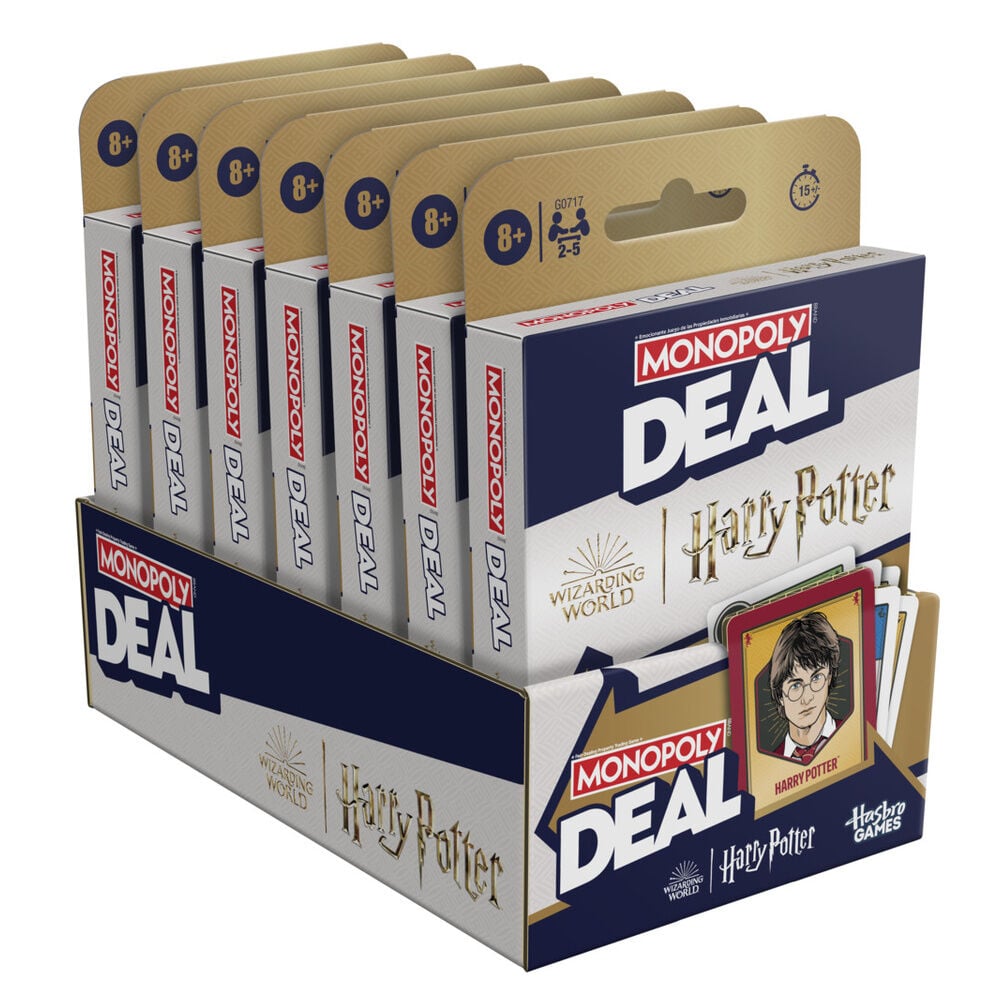 Juego Deal Monopoly Harry Potter español HASBRO