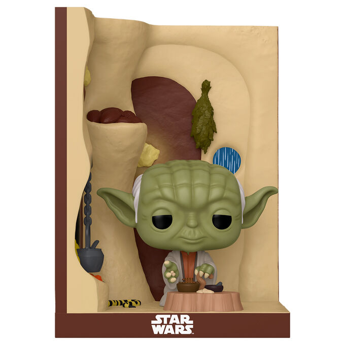 Figura POP Nooks Star Wars Yoda in His Hut FUNKO