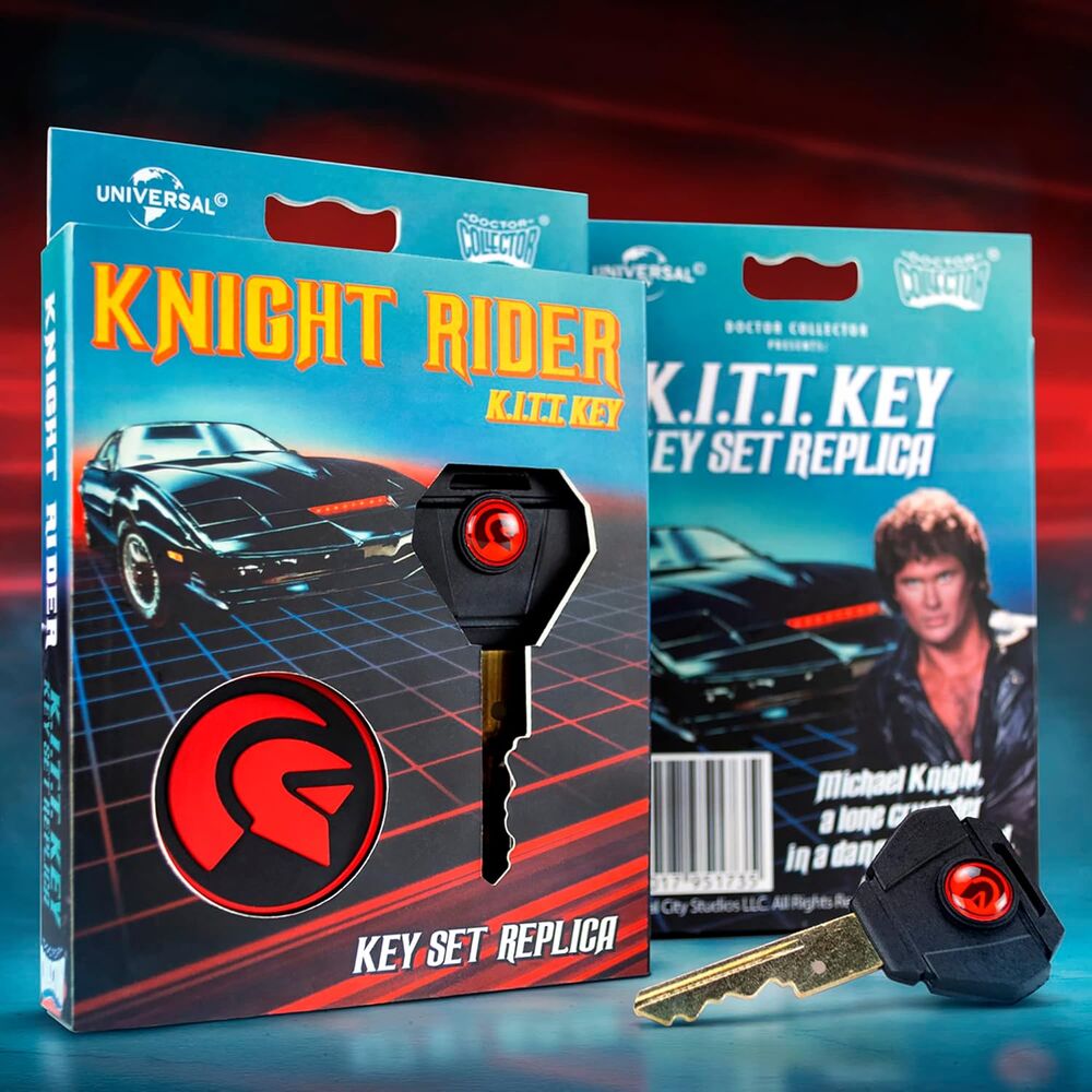 Replica Llave Knight Rider El Coche Fantastico DOCTOR COLLECTOR
