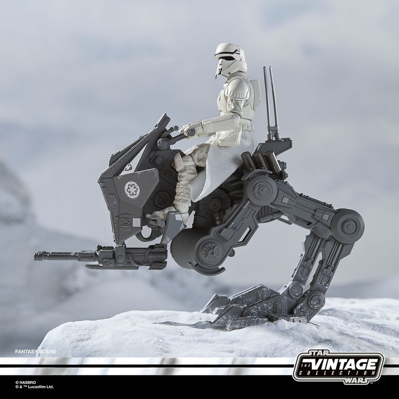 Figura Imperial Remnant At-Rt The Mandalorian & Grogu Star Wars 9.5cm HASBRO