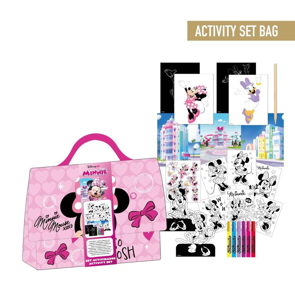 Bolso set coloreable Minnie Disney CERDÁ