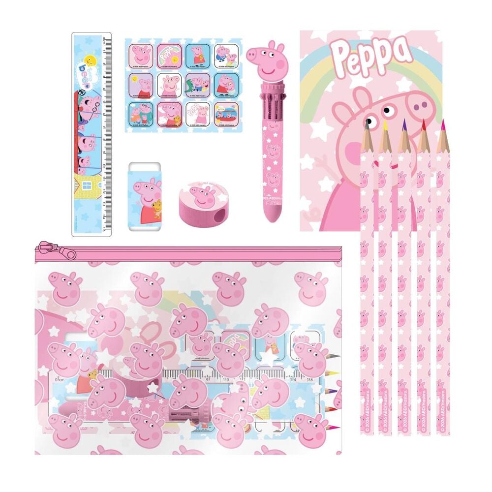 Set papeleria Peppa Pig CERDÁ