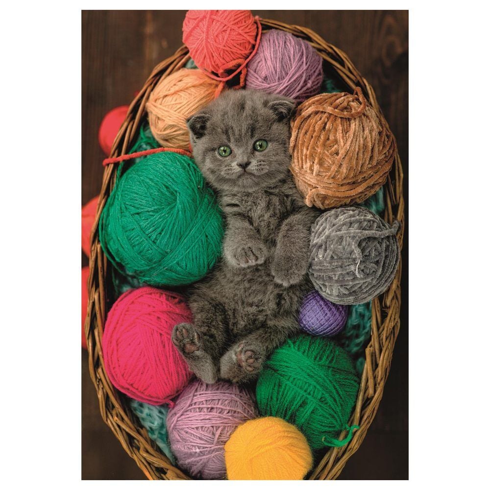 Puzzle Fluffy Kitten 500pzs CLEMENTONI