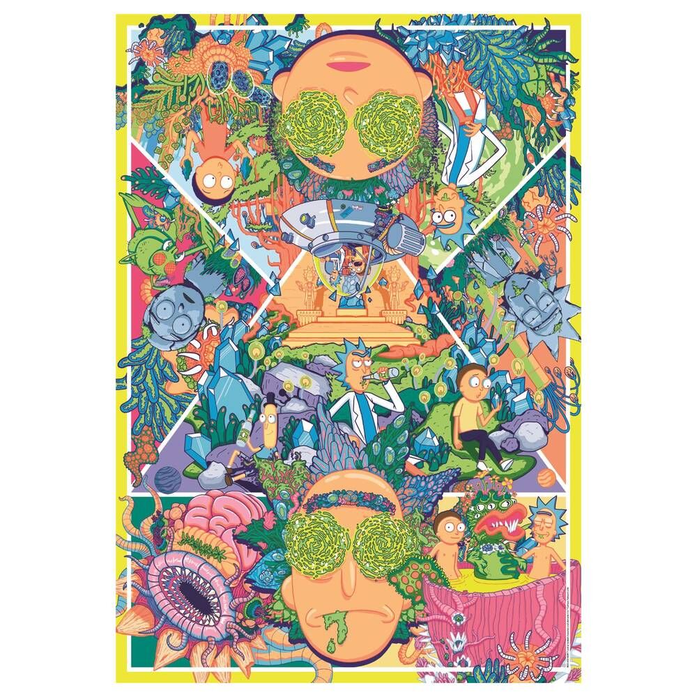 Puzzle Rick and Morty 2 1000pzs CLEMENTONI