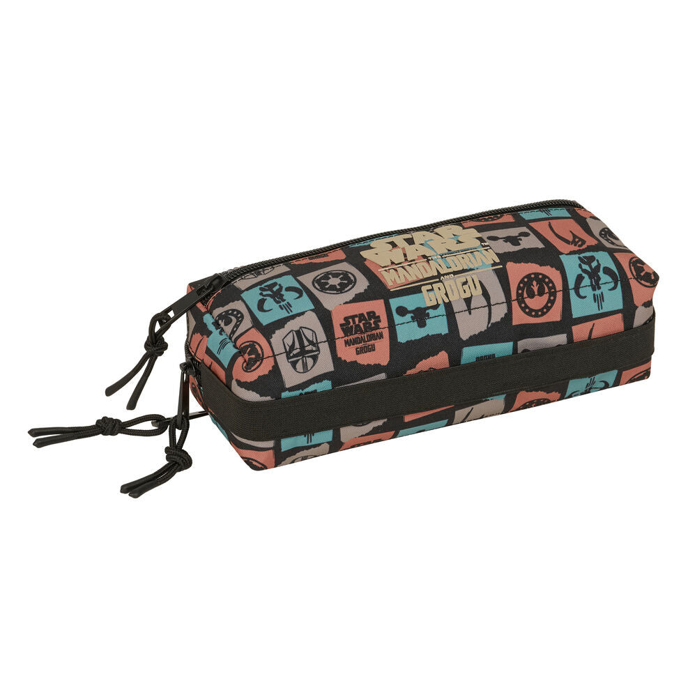 Portatodo Mandalorian & Grogu Star Wars triple SAFTA