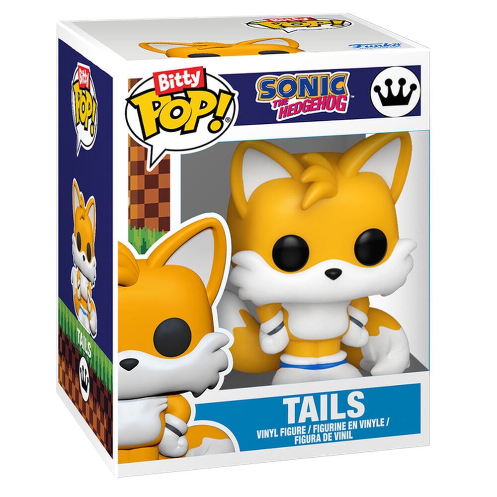 Figura Bitty POP Boxes Sonic The Hedgehog Sonic 2 diorama Set FUNKO