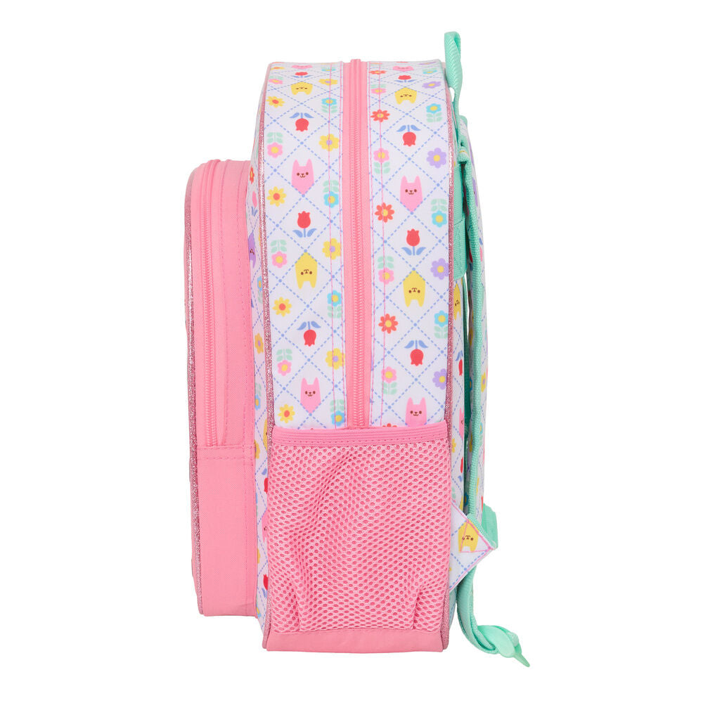 Mochila La Casa de Muñecas de Gabby 34cm adaptable SAFTA