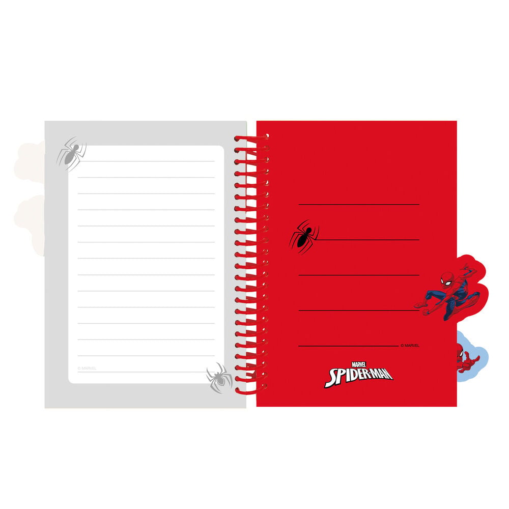 Cuaderno A5 Spiderman Marvel SAFTA