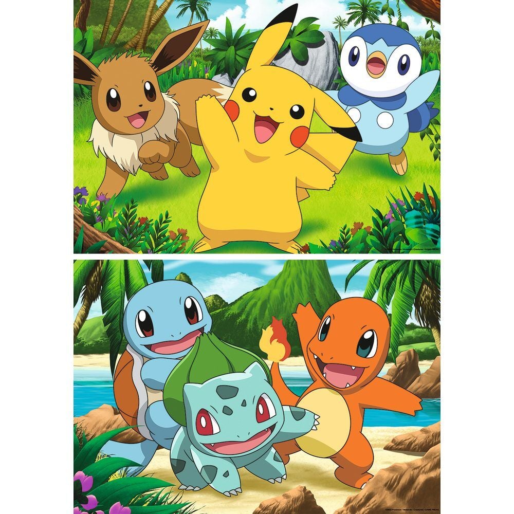 Puzzle Pokemon 2x24pzs RAVENSBURGER