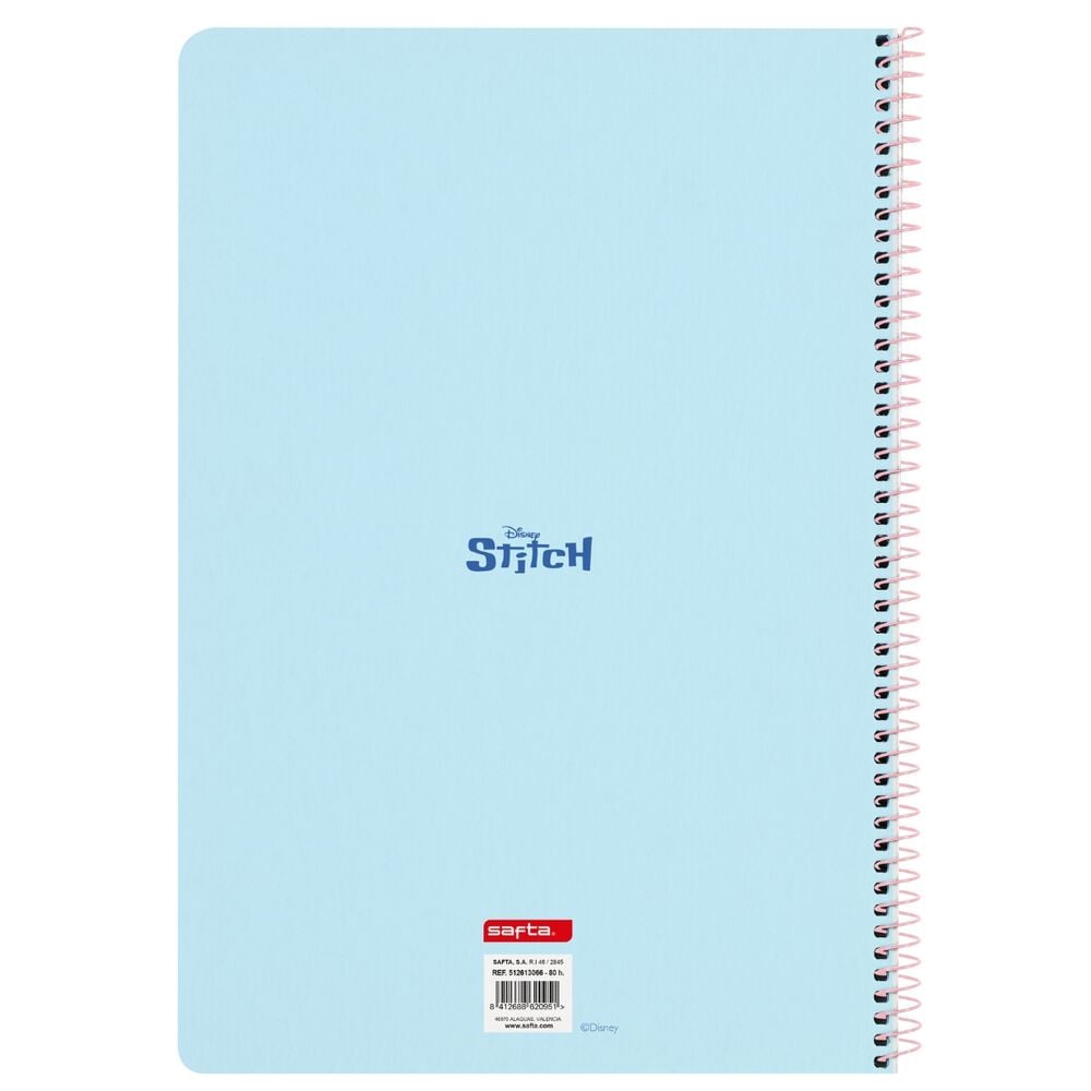 Cuaderno A4 Ohana Stitch Disney SAFTA
