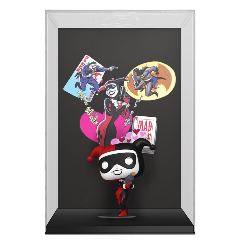 Figura POP Comic Covers DC Comics Harley Quinn - Harley Quinn FUNKO