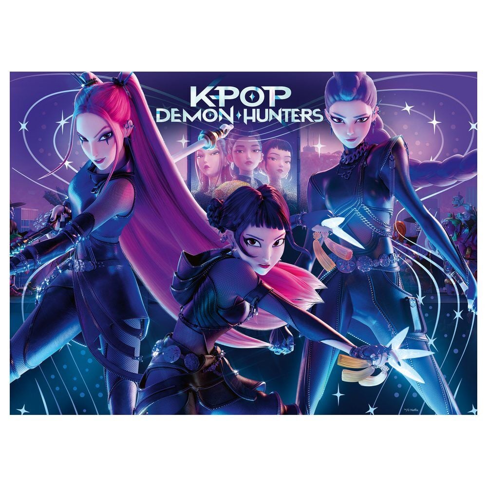 Puzzle Rumi, Mira & Zoey KPop Demon Hunters XXL 300pzs RAVENSBURGER