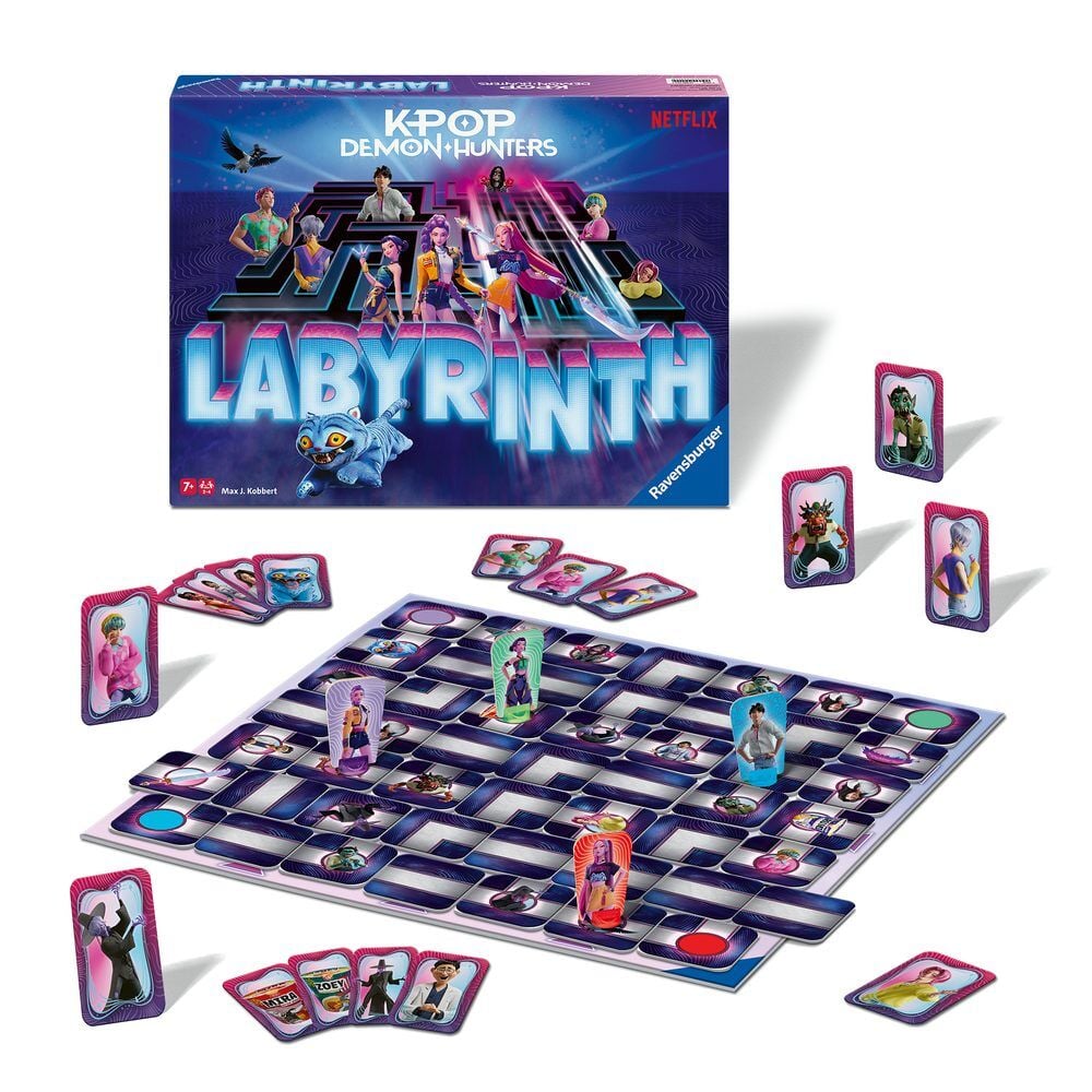 Juego de Mesa Labyrinth KPop Demon Hunters RAVENSBURGER
