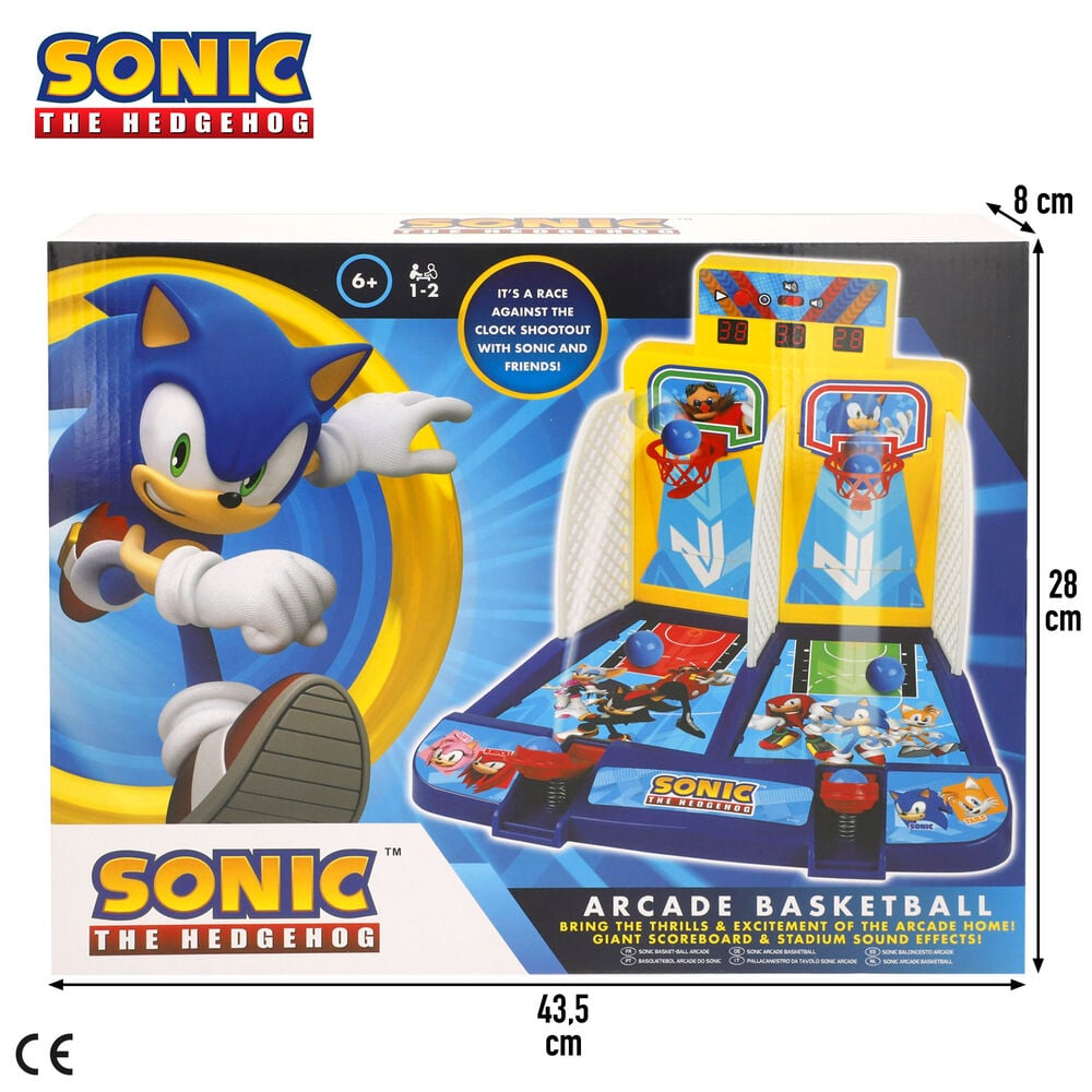 Juego Arcade Basket Sonic the Hedgehog SEGA