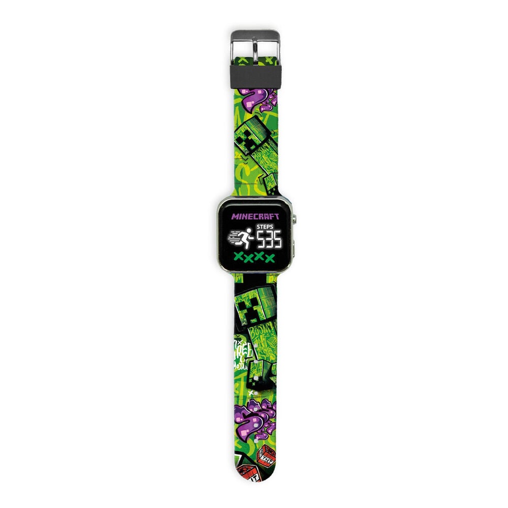 Reloj led multifuncion Minecraft KIDS LICENSING