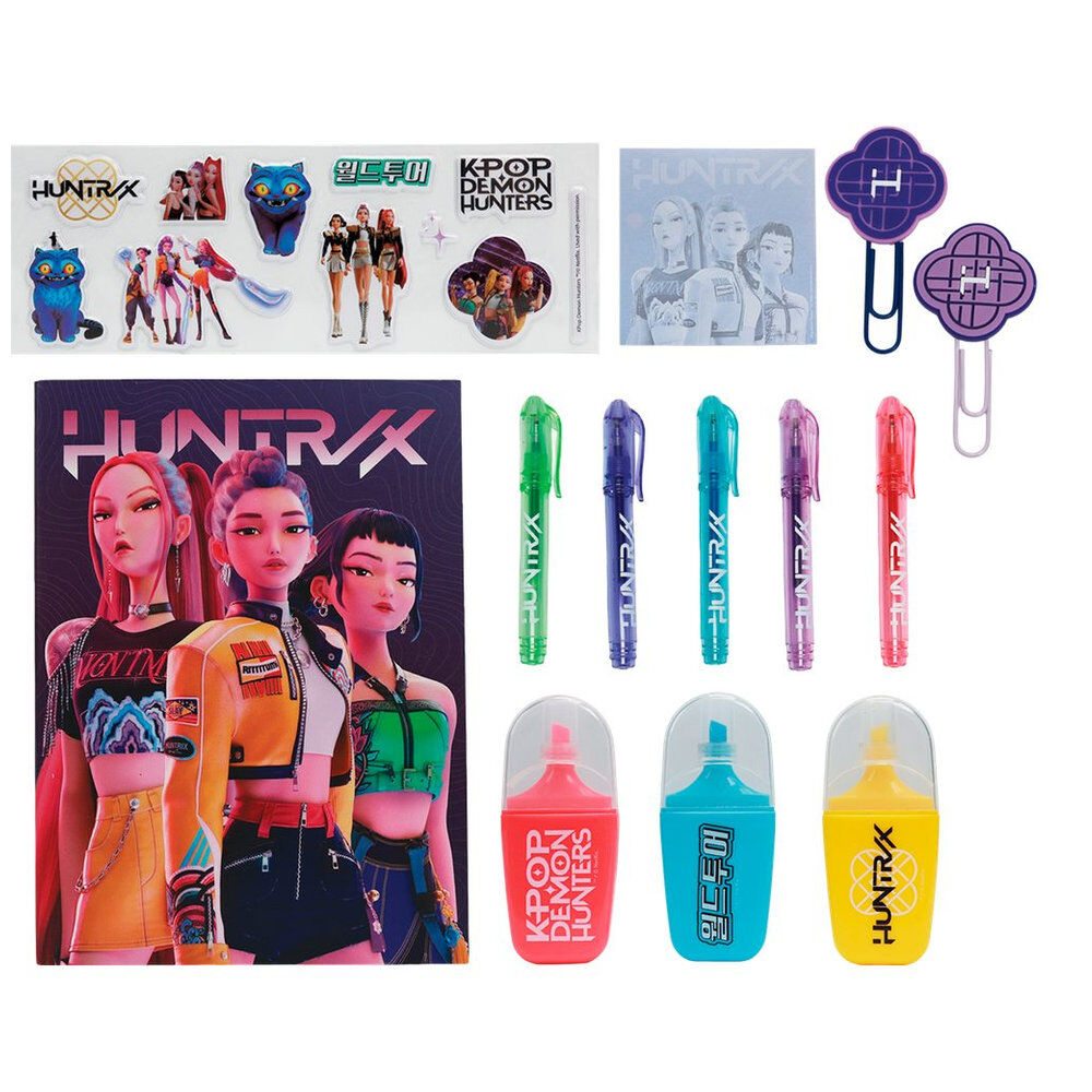 Set papeleria KPop Demon Hunters KIDS LICENSING