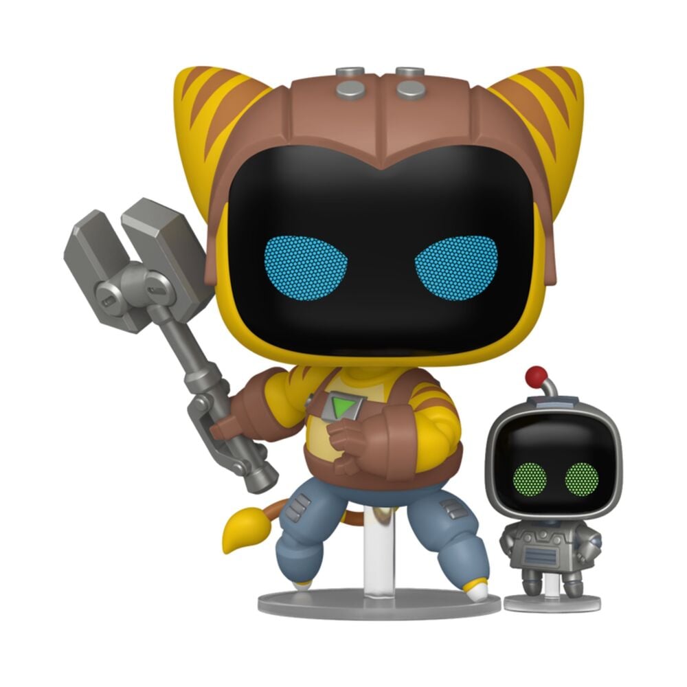 Figura POP Astro Bot & Buddy Tooled-Up Mechanic FUNKO
