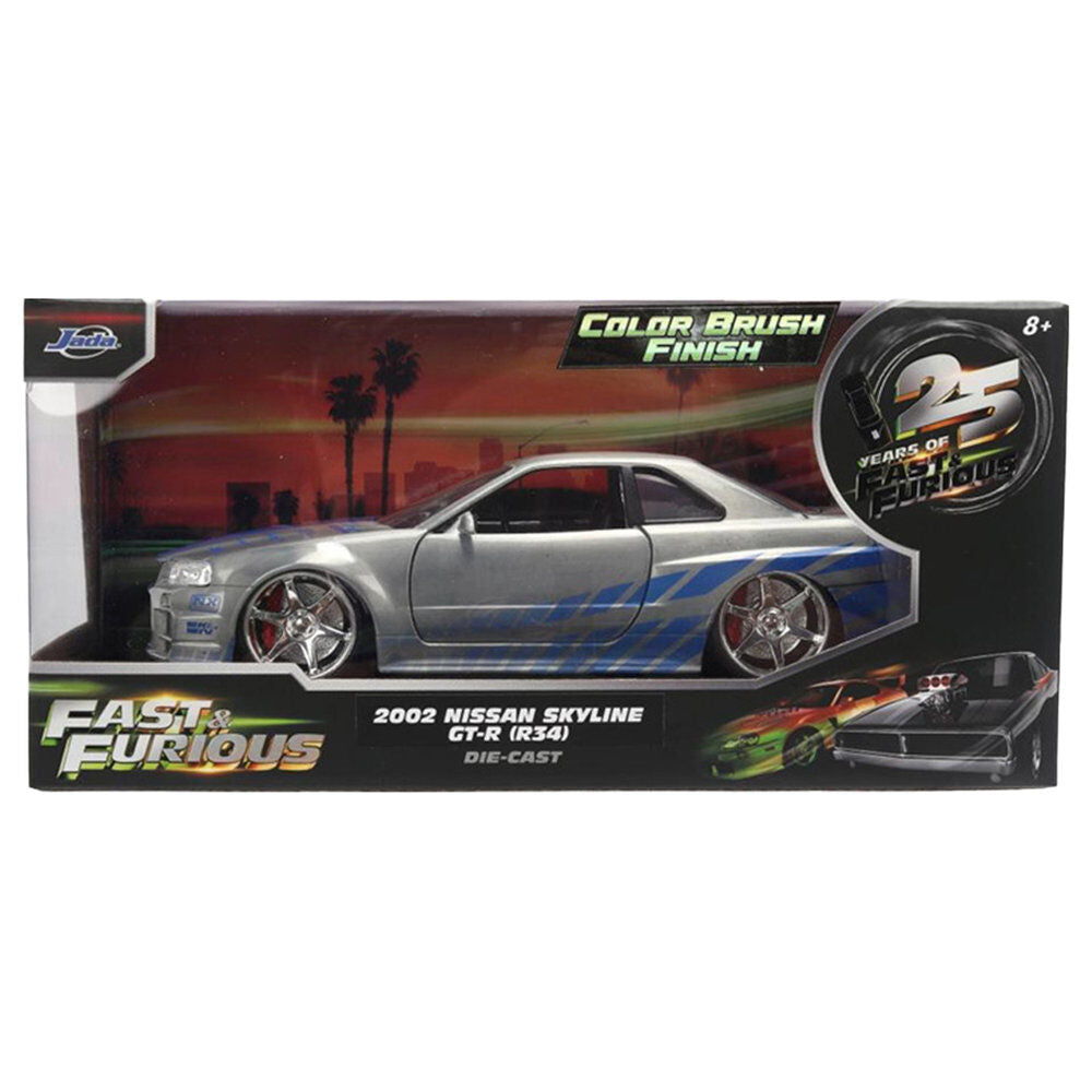 Coche Nissan Skyline GT-R 2002 Fast and Furious JADA TOYS