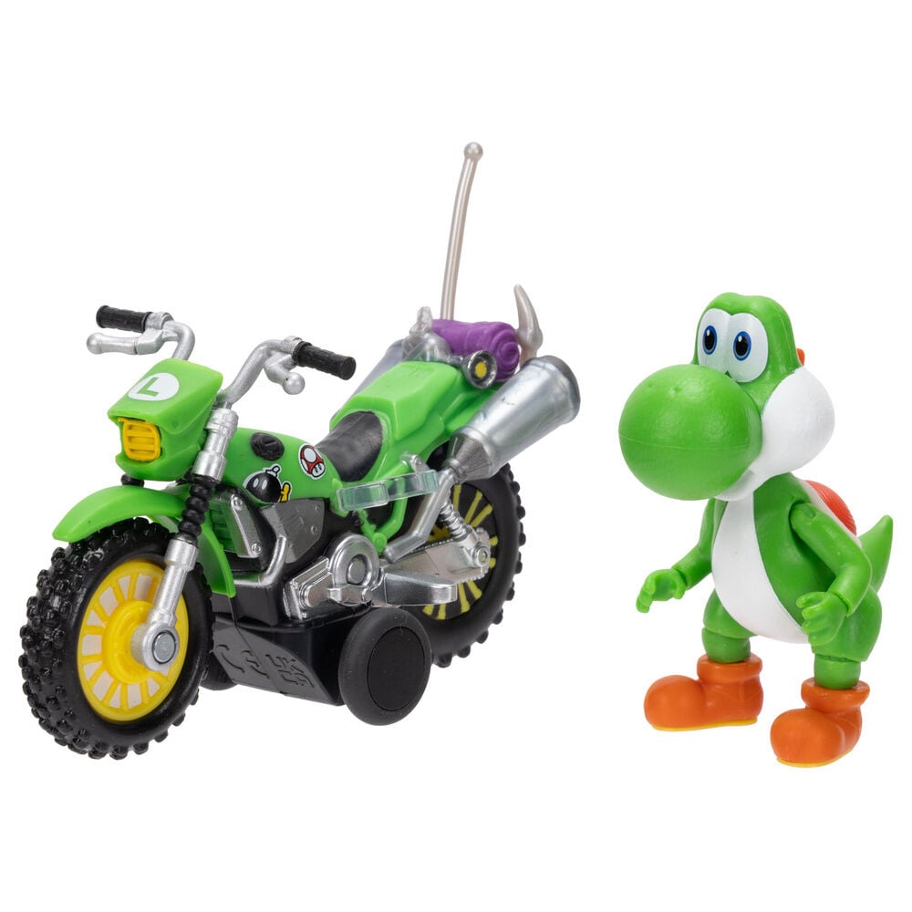Vehiculo + figura Yoshi Super Mario Galaxy Movie JAKKS PACIFIC