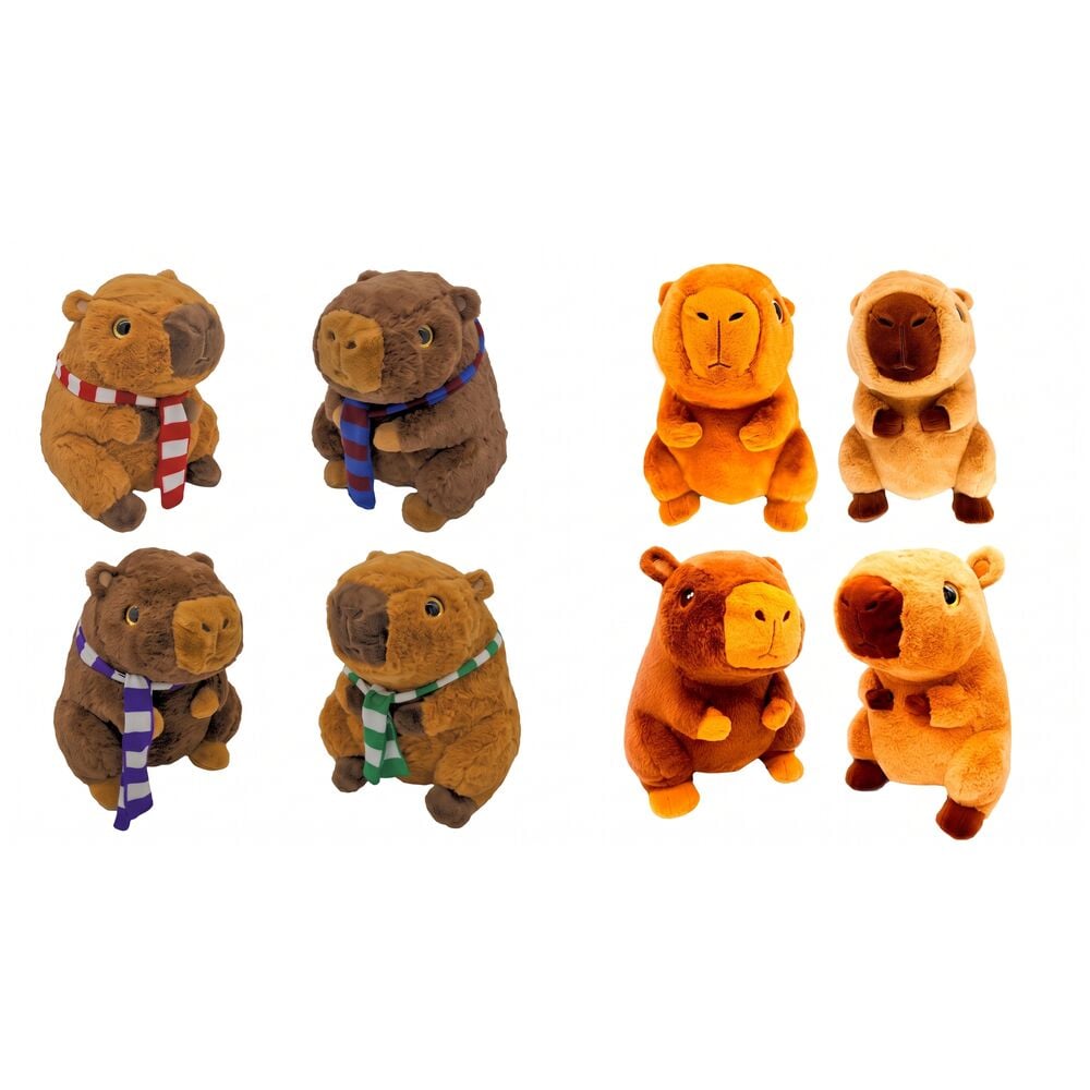 Peluche Capibara 32cm surtido ociostock