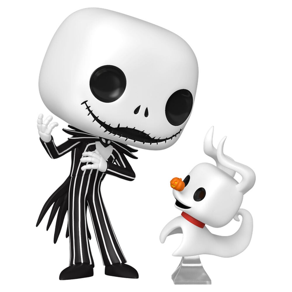 Figura POP & Buddy Disney The Nightmare Before Christmas Jack Skellington with Zero FUNKO