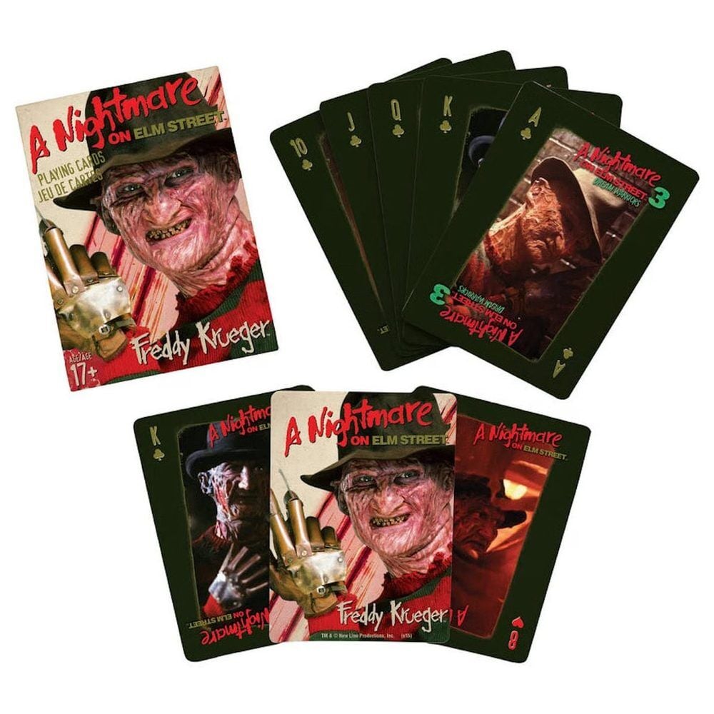 Bajara cartas Poker Pesadilla En Elm Street AQUARIUS