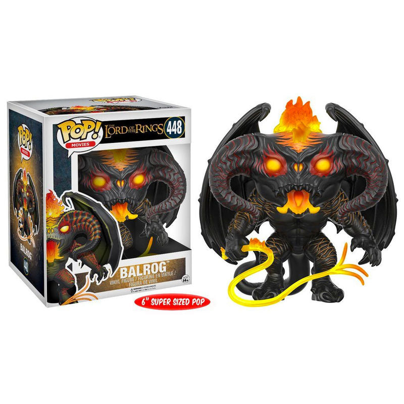 Figura POP El Señor de los Anillos Balrog 15cm FUNKO