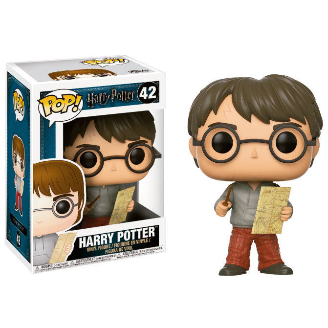 Figura POP Harry Potter Harry with Marauders Map FUNKO