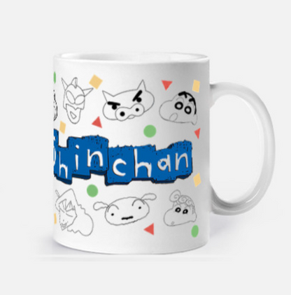 Taza Shin-Chan: Efercito Kafucabe ☕ Frikartes