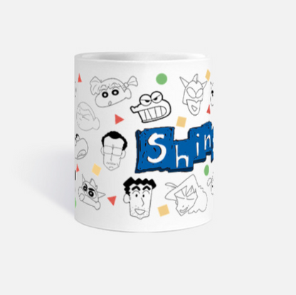 Taza Shin-Chan: Efercito Kafucabe ☕ Frikartes