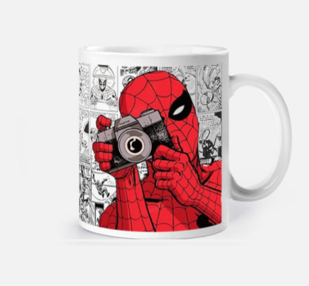 Taza Spiderman: ¡Tu Café con Sentido Arácnido! Frikartes